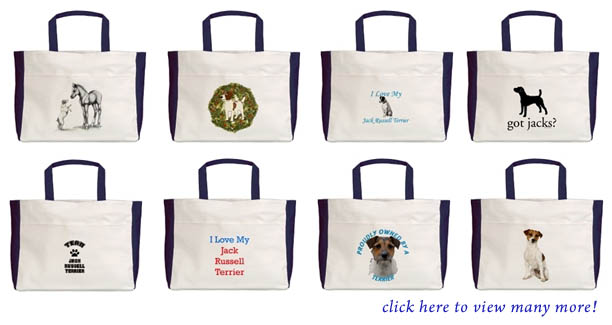 Jack Russell Terrier accessories - bags, wallets, cases and organizers