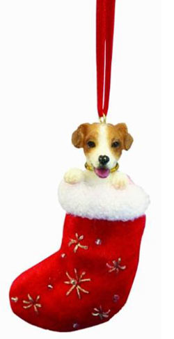 Jack Russell Terrier Stocking Ornament