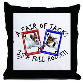 jack russell pillow